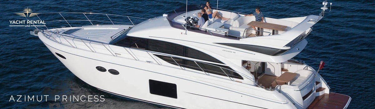 Azimut yachts are known for their elegant design