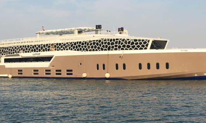 Lotus yacht exterior