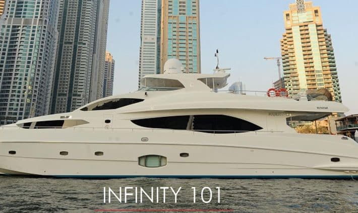 101 Majesty Infinity sailing