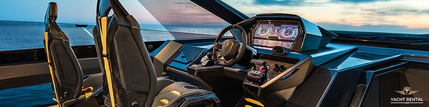 Lamborghini yacht seats