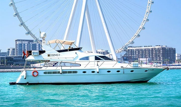Fairline Squadron Yacht for rental