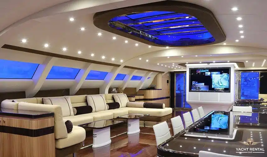Galaxy of Happiness Yacht Interior 