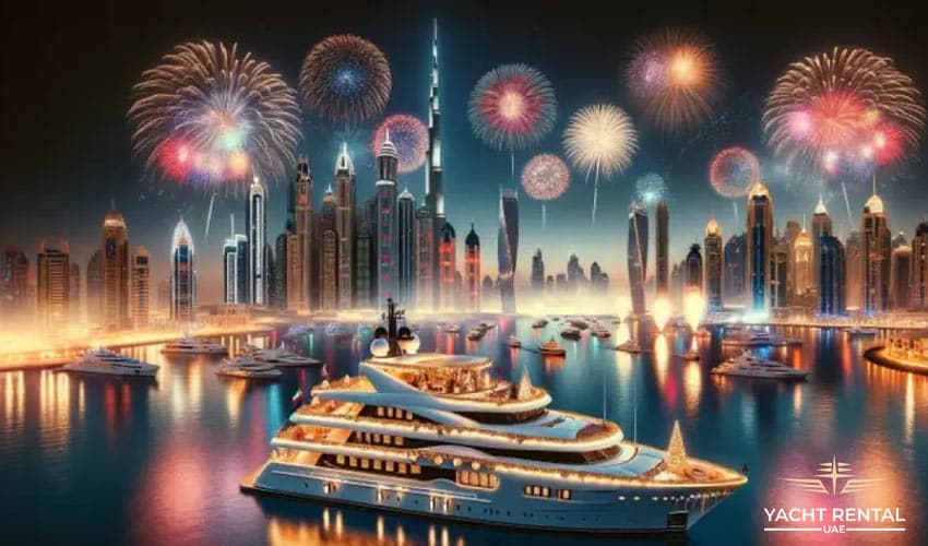 New-Years-Fireworks-from-Yacht