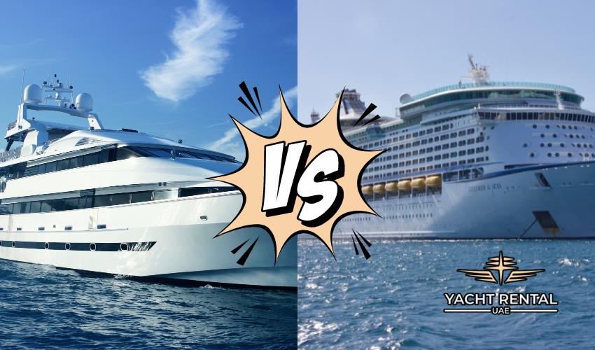 difference between yacht and cruise