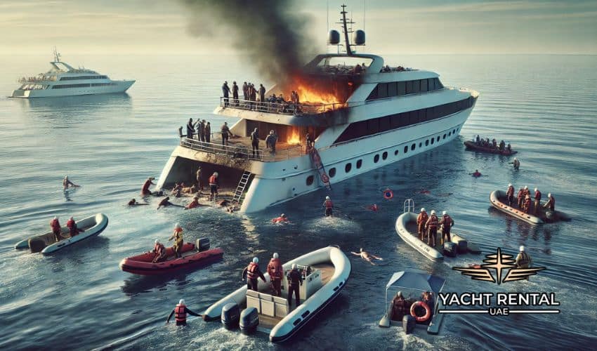 What Should You Do If a Fire Breaks Out in the Front of Your Boat Evacuation procedures