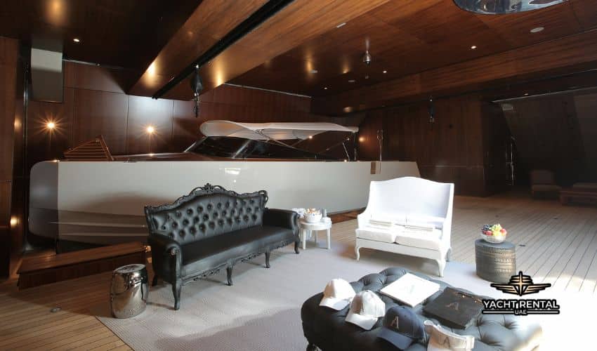 Motor Yacht A interior